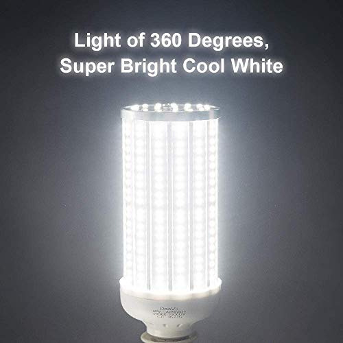 Bombillas Led De Maíz Doovii, Equivalentes A 500 W, 5500 Lúm