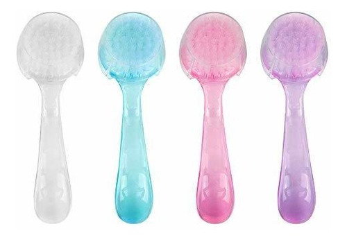 Manuales - Auear, 4 Pack Face Brush For Cleansing And Exfoli