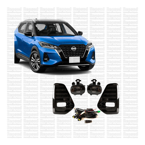 Kit De Neblineros Led Ambos Lados Nissan Kicks 2022