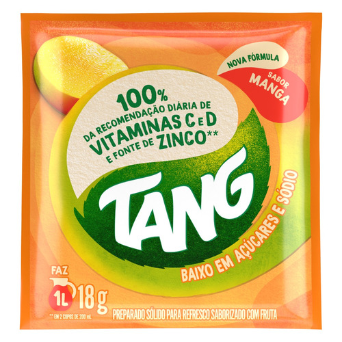 Suco de manga  Tang em pó sem glúten 18 g 