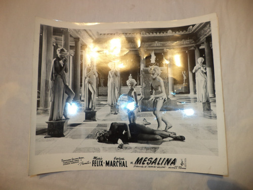 Carteles De Película O Lobby Cards Mesalina María Félix 1951 (Usado)