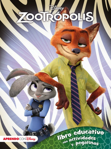 Zootropolis Libro Educativo Con Actividades