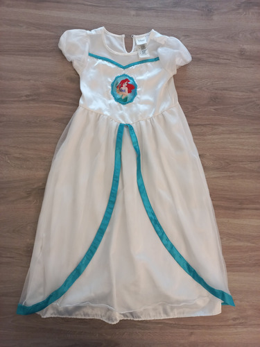 Vestido Disney Store Original La Sirenita Ariel 5-6 Años