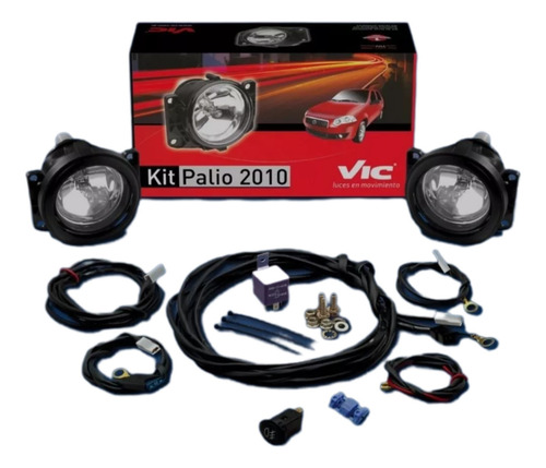 Kits Faros Auxiliares Fiat Palio - Siena - Strada 08/...