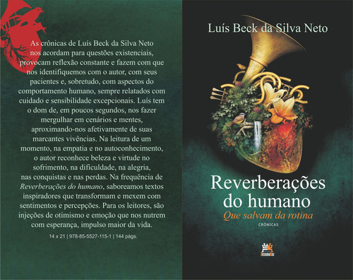 Reverberacoes Do Humano: Que salvam da rotina, de da Silva Neto, Luis Beck. Editorial BesouroBox, capa mole, edição 1 em português, 2023