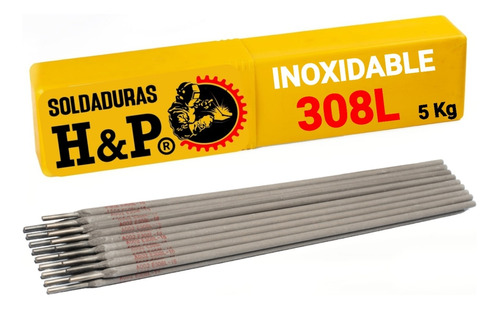 Electrodo Soldadura Inoxidable 308l 1/8(3.2mm) Caja 5 Kilos