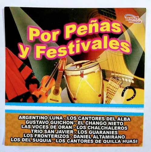 Folklore Por Peñas Y Festivales 20 Éxitos Grandes Intér 