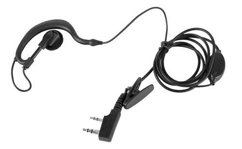 Audífono Con Micrófono, Botón Ptt Para Walkie Talkie