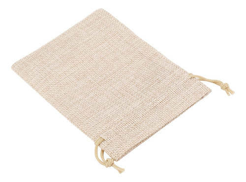 40 Bolsas De Arpillera Con Cordón, 13 Cm X 10 Cm, Joyas De R