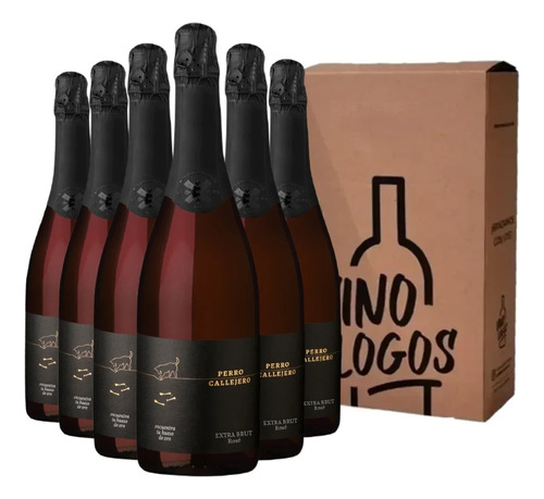 Espumante Perro Callejero Extra Brut Rosé X6 - Vinologos