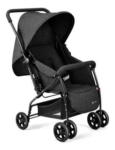 Carrinho Bebê Berço Flip Multikids Baby - Preto Bb505