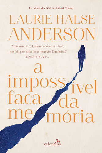 A Impossível Faca da Memória, de Anderson, Laurie Halse. Editora Valentina Ltda, capa mole em português, 2019