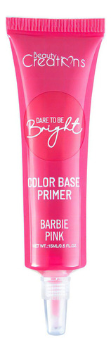 Primer Base De Color Para Sombras Marca Beauty Creations® Tono Del Primer Barbie Pink