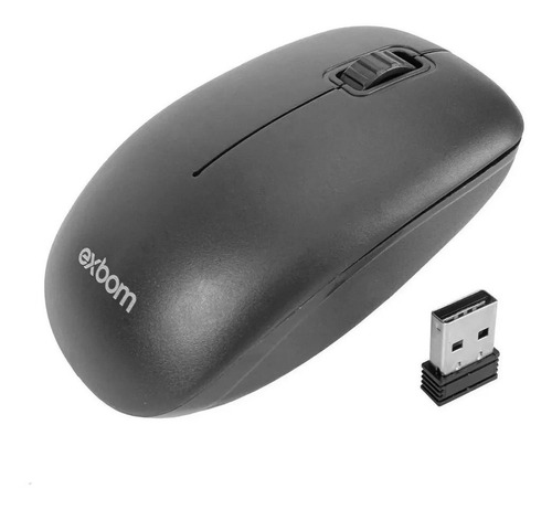 Mouse Óptico Sem Fio Usb 2.4ghz 3200dpi Wireless