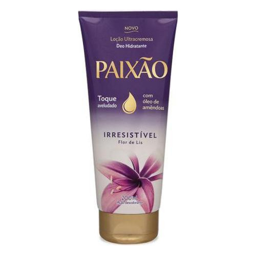 Loção Hidratante Paixão Ultra Irresistível Flor De Lis 200ml