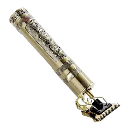 Maquina Afeitar Trimmer Rasuradora Recargable Gold Retro