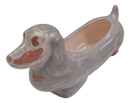 Perro Salchicha En Ceramica