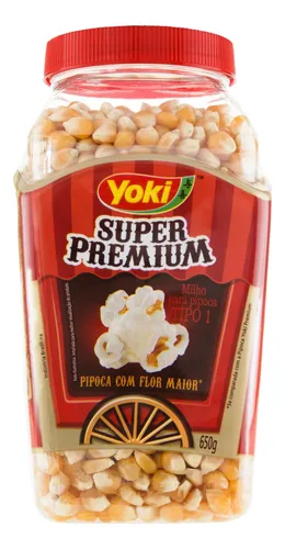 comprar Milho para Pipoca Tipo 1 Yoki Super Premium Pote 650g