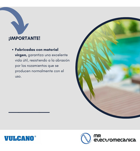 Manguera Vulcano X 8 Metros Pileta Diam. 1 1/2 149131
