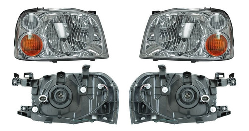 Par De Faros Nissan Np300 D22 2008 Al 2015 Nuevos