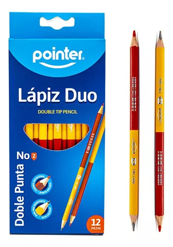 SET DE LAPIZ BICOLOR X 12 AZUL/ROJO CAJA YL10012-12/AVA18470