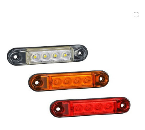 Luces Led Laterales Camion Trailer Ambar Amarillo Blanco