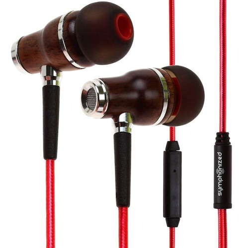 Auriculares Symphonized Nrg 2.0 De Madera Con Cable, Auri...