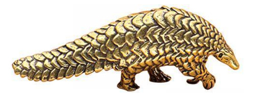5 Estatua De Pangolín Escultura Animal En Plena Floración