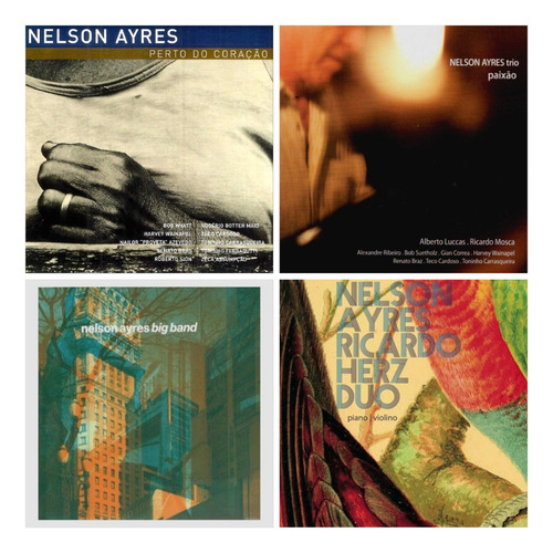 Nelson Ayres | Instrumental | Jazz (kit C/ 4 Cds)