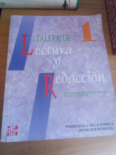 Libro Taller De Lectura Y Redacción 1 - Francisco J.