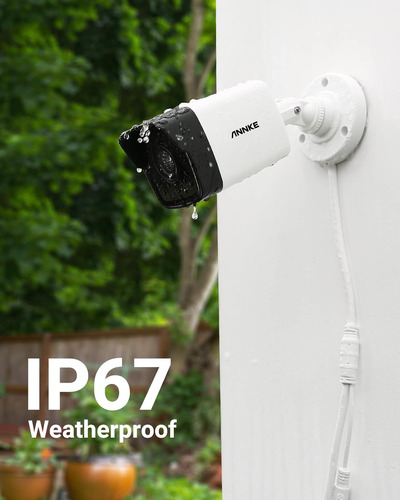 H500 Sistema De Seguridad Poe De 8 Canales Y 4 Cámaras, 6mp