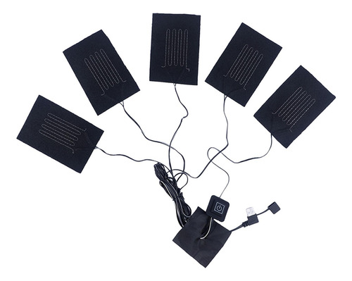 Almohadillas Eléctricas De Calor Usb, Tela De 3 Engranajes,