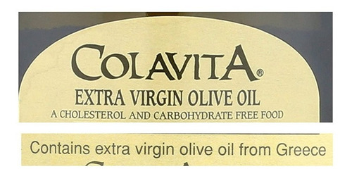 Imagen 7 de 8 de Aceite De Oliva Virgen Extra Griego Colavita, 25.5 Onzas
