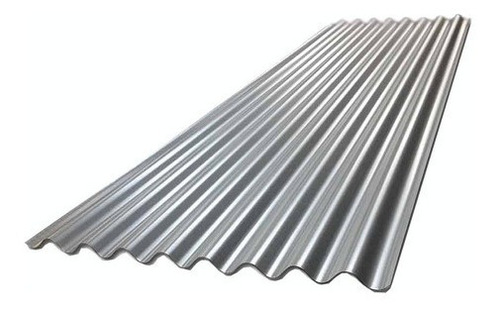 Chapa Galvanizada Acanalada Sinusoidal C25 05mm X 6.50mts