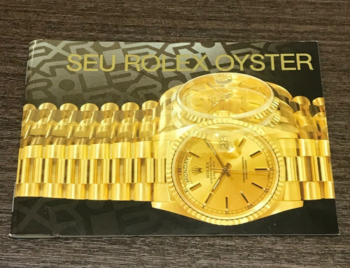 Manual Rolex Seu Rolex Oyster 1997