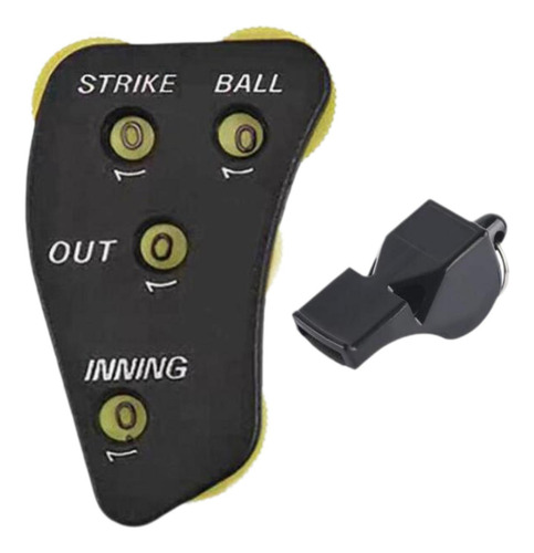 Béisbol Umpire De Béisbol Basal Balls Strike Outs Entradas