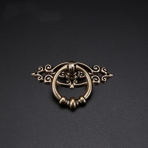 Mango De Tracción De Anillo Antiguo Heuskay 6pcs Con Tornill