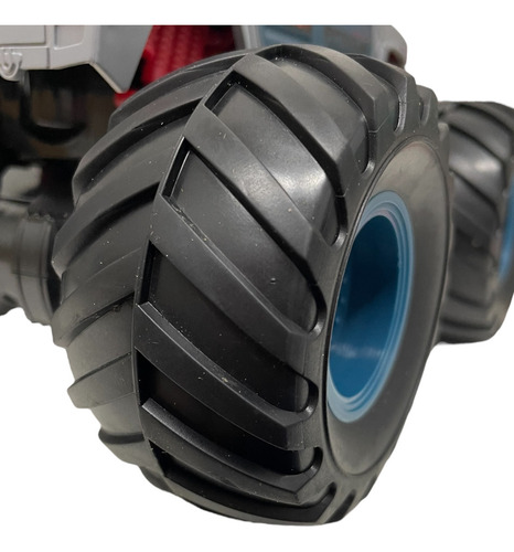 Camioneta A Radio Control Giantfoot Competition 1:18 Color Azul Acero