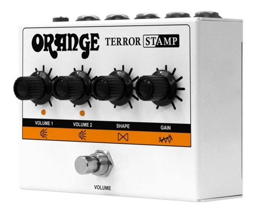 Pedal Orange Híbrido Terror Stamp Para Guitarra 20 Watts
