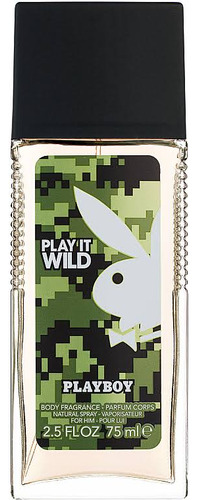 Fragancia Corporal Playboy Play It Wild 75ml, Original.