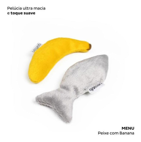 Gatton Brinquedos Catnip Orgânico Gatos Cenoura/peixe/banana