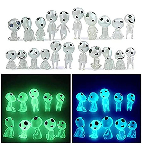 Muñecos Hadas Fluorecentes Azules, Mxtbg-001, 10 Pzas, Muñec