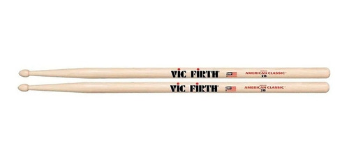 Baqueta Vic Firth American Classic 2b Wood Tip