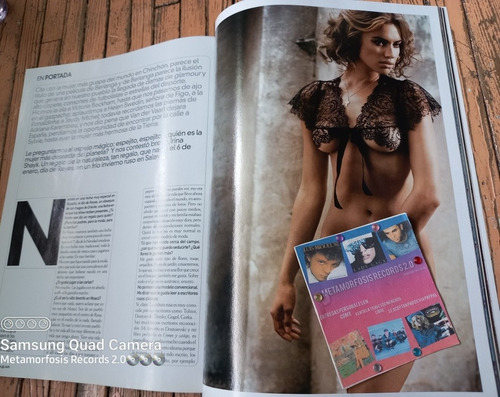 Irina Shayk Revista Gq España, Cr7, Sting, Año 2010. (Usado)