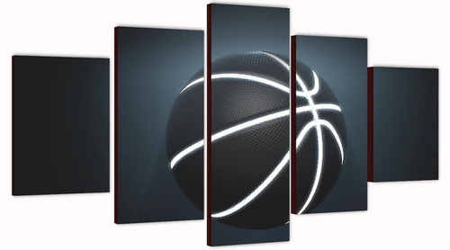 Murales De Basketball En Madera De 60 X 100