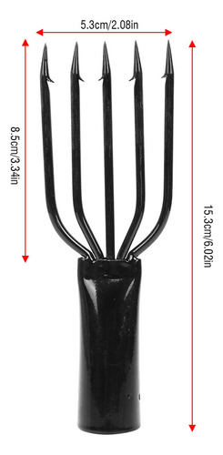 Tenedor De Pesca De Acero Inoxidable De Arpón De Pesca De 3,