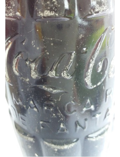 Garrafa Antiga Coca-cola - Alto Relevo - 1955 - 290 Ml - X7 (Usado)