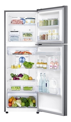 Imagen 5 de 11 de Heladera Samsung Rt32 Rt32k5930sl Acero Silver Inverter 320lts No Frost Silver Dmaker