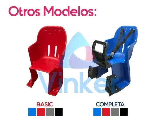 Repuestos y accesorios de bicicletas - Baby silla TRASERA DE LUJO