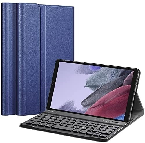 Funda Teclado Fintie Galaxy Tab A7 Lite 8.7 Delgada Azul